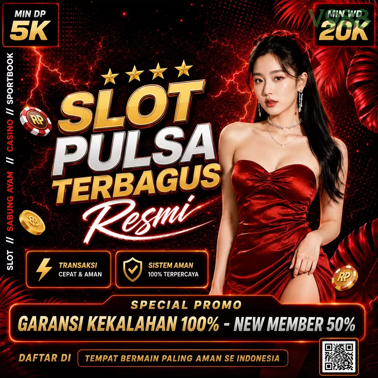 Ikon aplikasi v988 resmi